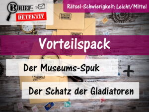 Vorteilspack: Der Museums-Spuk + Der Schatz der Gladiatoren